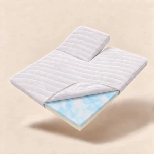 Split Duo Topper 140x200 cm – 10 cm – Zacht en Stevig
