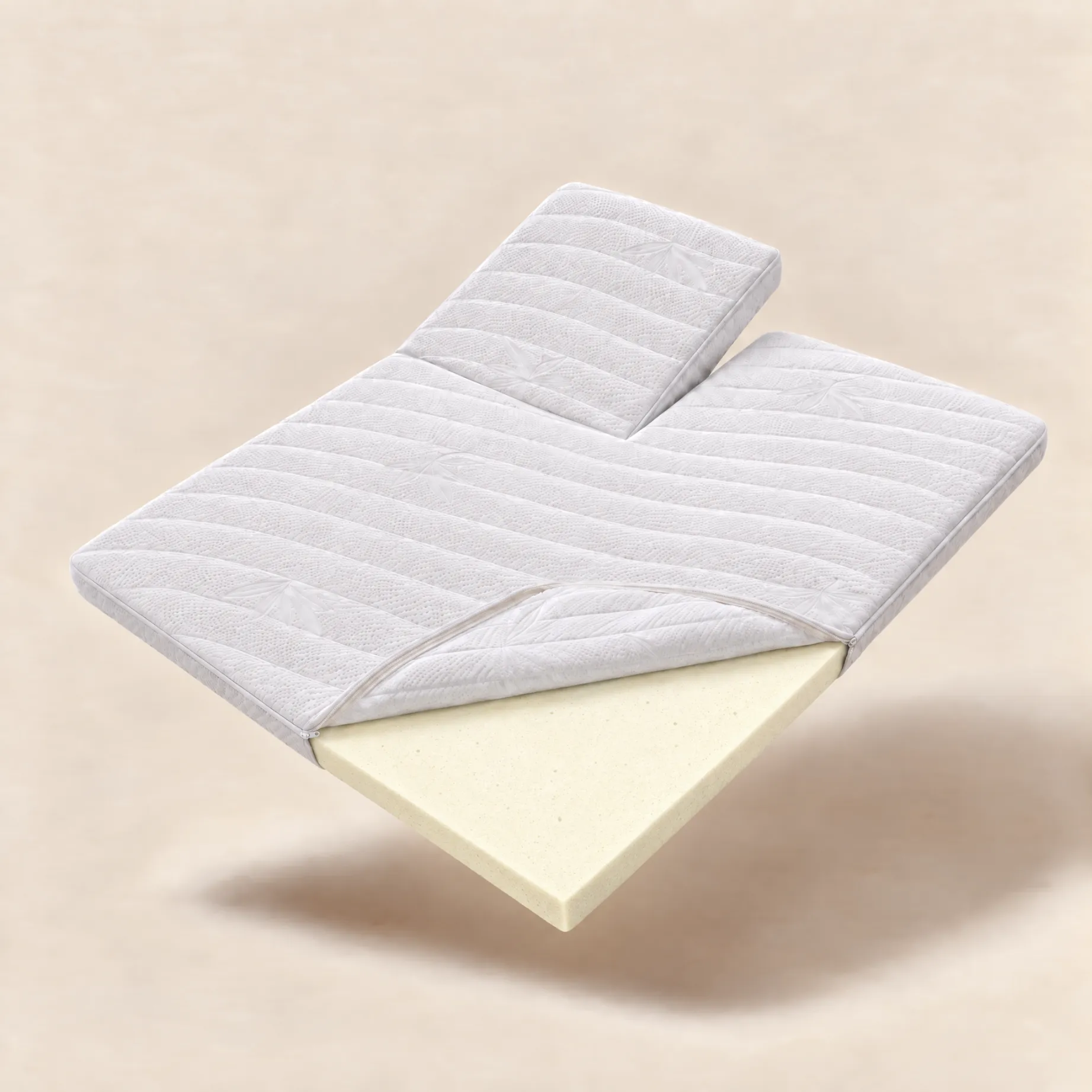 Split Topper 140x200 cm – 9 cm – Koudschuim – Hard