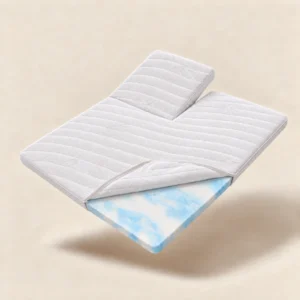 Split Topper 140x200 cm – 7 cm – Hybride Schuim – Medium