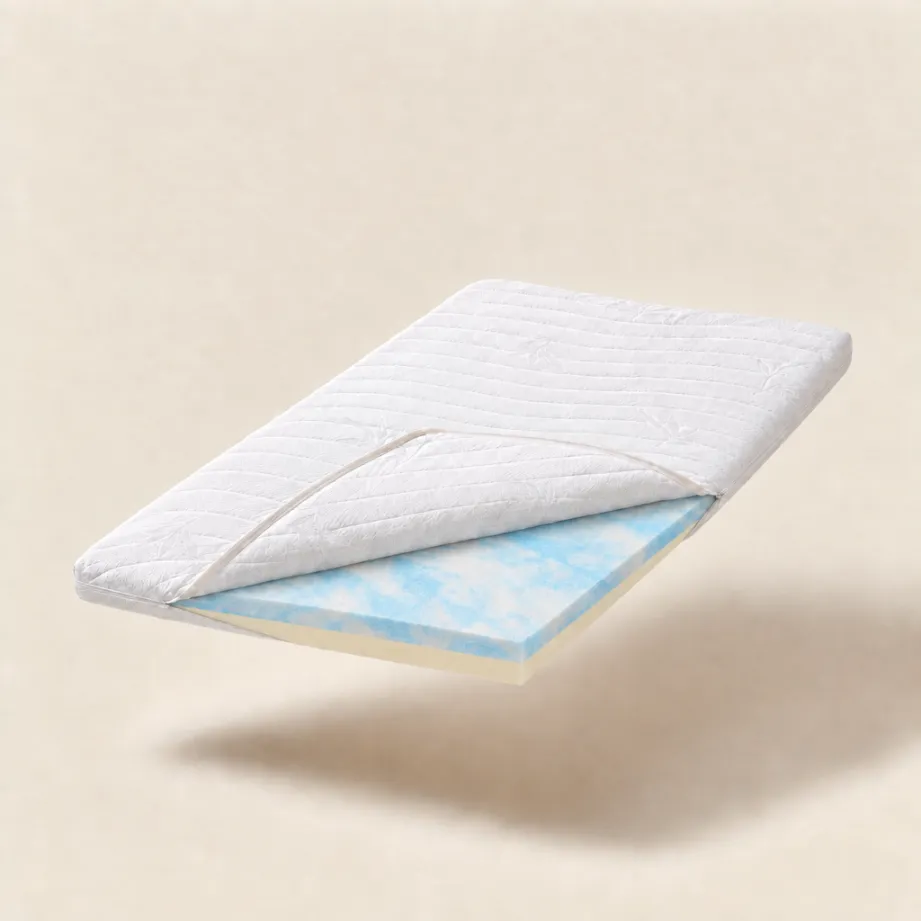 Duo Topper 90x200 cm – 10 cm – Zacht en Stevig